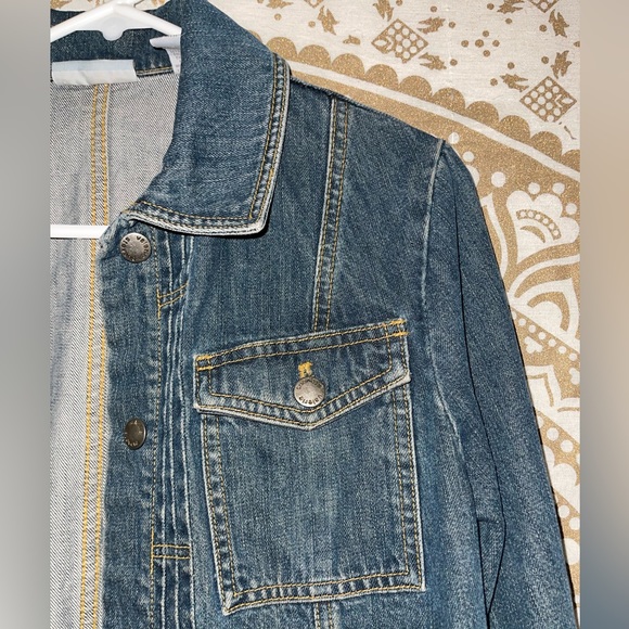 ✨HP✨ JEAN JACKET LADIES BUTTON-UP WITH POCKETS BY “VALERIE STEVENS”, SIZE SMALL - Picture 3 of 8